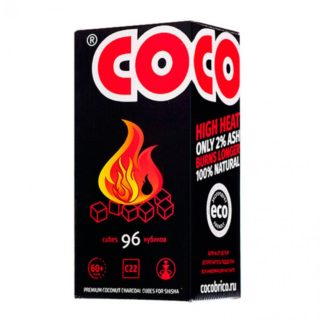Кокосовый Уголь Для Кальяна (Cocobrico) 22mm
